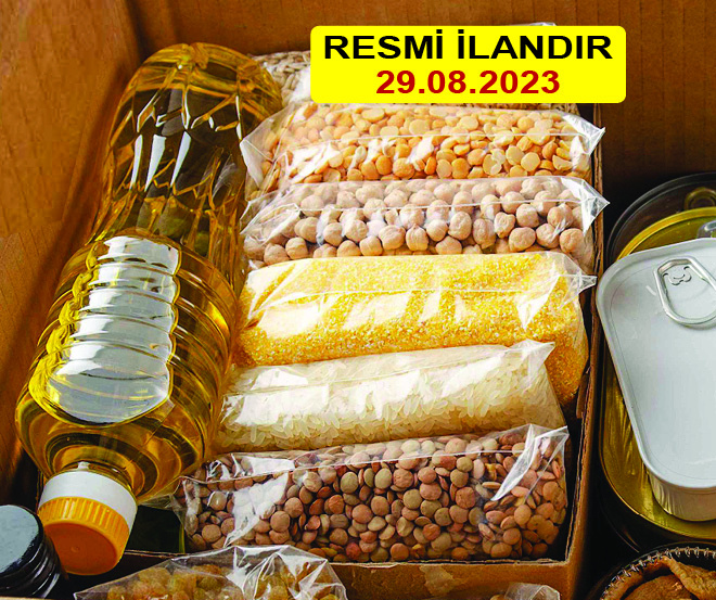 Gıda Ürünleri Satın Alınacaktır İzmir Büyükşehir Belediyesi Satınalma Daire Başkanlığı Mal Alımları Şube Müdürlüğü