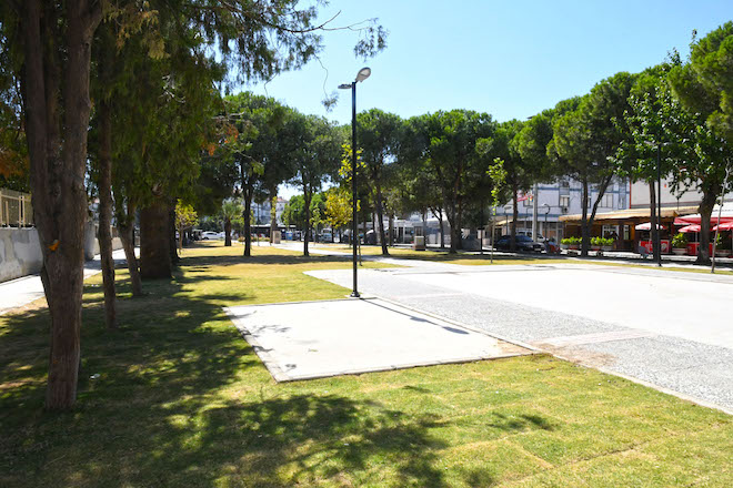 Abidin Dino Parkı baştan sona yenilendi