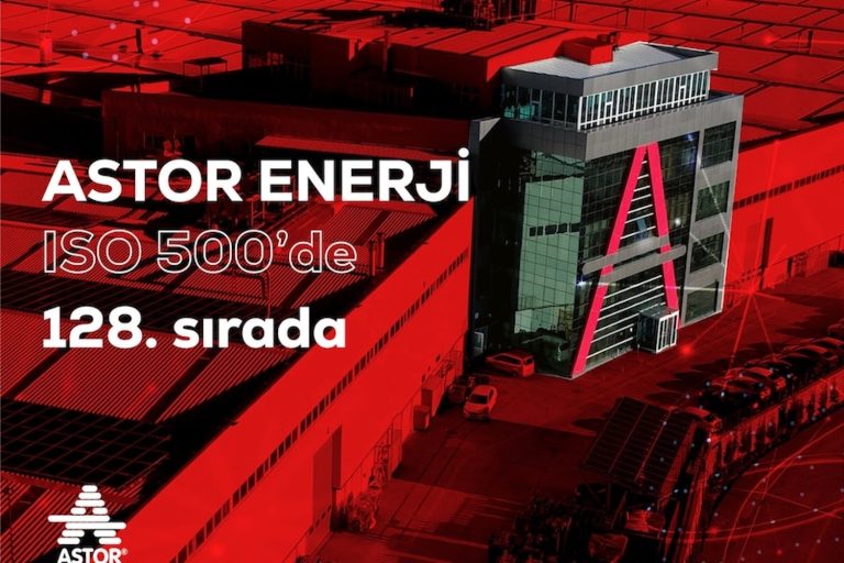 Astor Enerji, sanayinin devleri arasında yer aldı