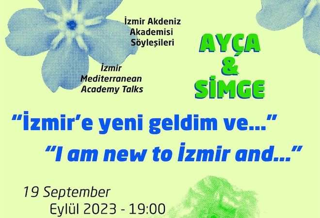 “İzmir’e yeni geldim ve…” söyleşileri 19 Eylül’de başlıyor