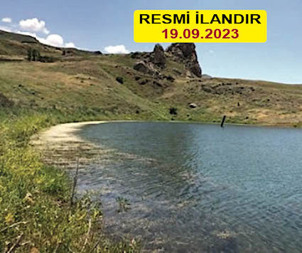 İzmir İli Kınık İlçesi Hayvan İçme Suyu (His) Göletleri Yapılması İzmir Büyükşehir Belediyesi