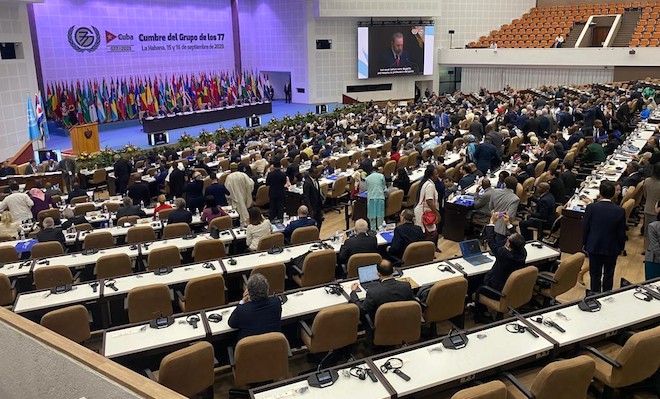 G77+Çin Zirvesi Küba’da başladı