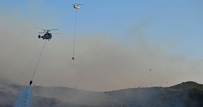 İzmir’de yangın söndürme helikopteri baraja düşmüştü… 1 kişini cansız bedenine ulaşıldı