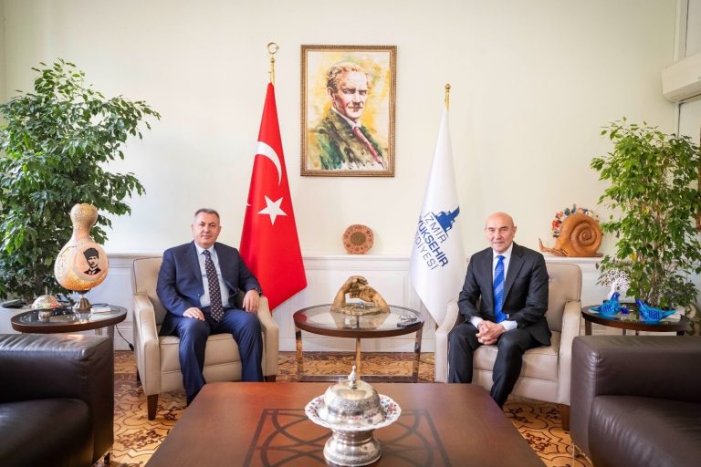 Vali Elban’dan Başkan Soyer’e iade-i ziyaret
