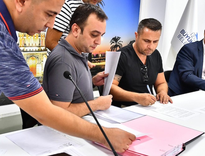 Büyükşehir’de 124 S plaka için imzalar atıldı