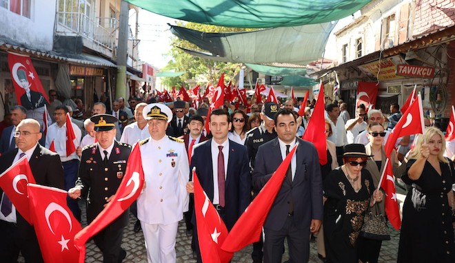 Urla’nın kurtuluşunun 101. yılı coşkuyla kutlandı