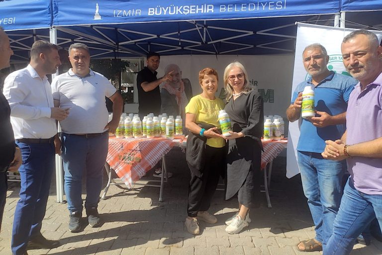 Zehirli ambalajlar yerini organik gübreye bıraktı