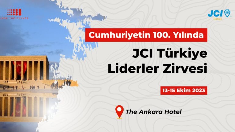 JCI Türkiye Liderler Zirvesi yarın başlıyor