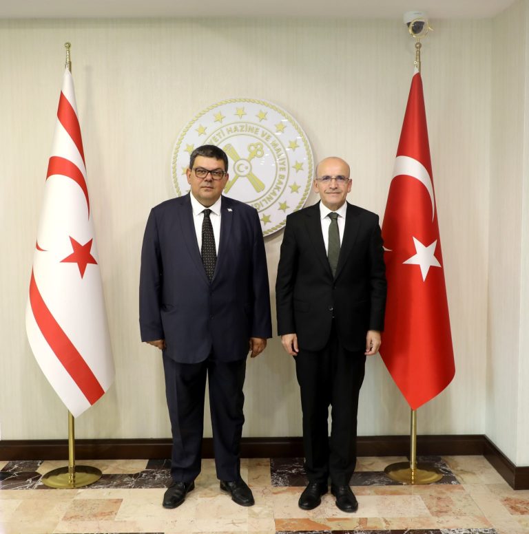 Bakan Şimşek: KKTC’nin kalkınması için gereken teknik ve mali destekleri sağlamaya devam edeceğiz