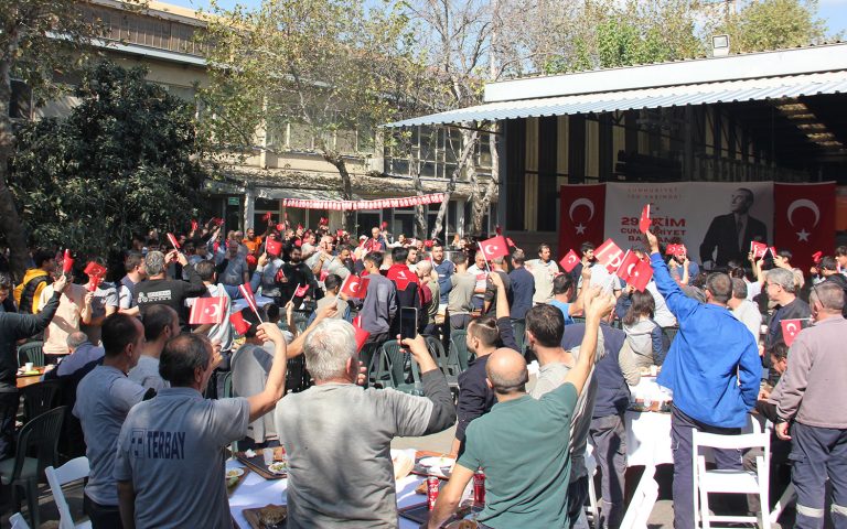Terbay Makina’dan Cumhuriyet’in 100. yılı kutlaması
