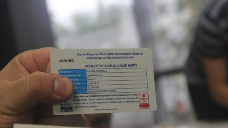 Mesleki Yeterlilik Belgesi artık e-Devlet üzerinden temin edilebilecek
