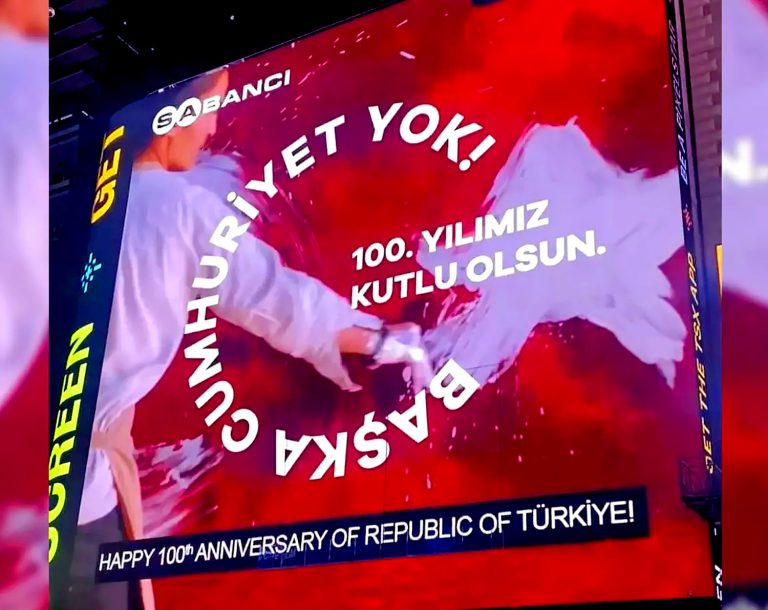 times meydanı 100.yıl coşkusu