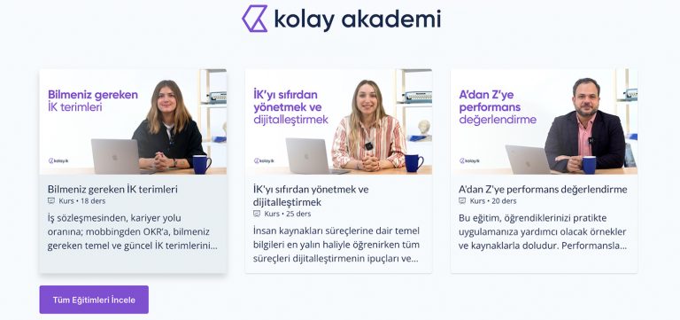 insan kaynakları eğitimleri tek bir platformda toplandı