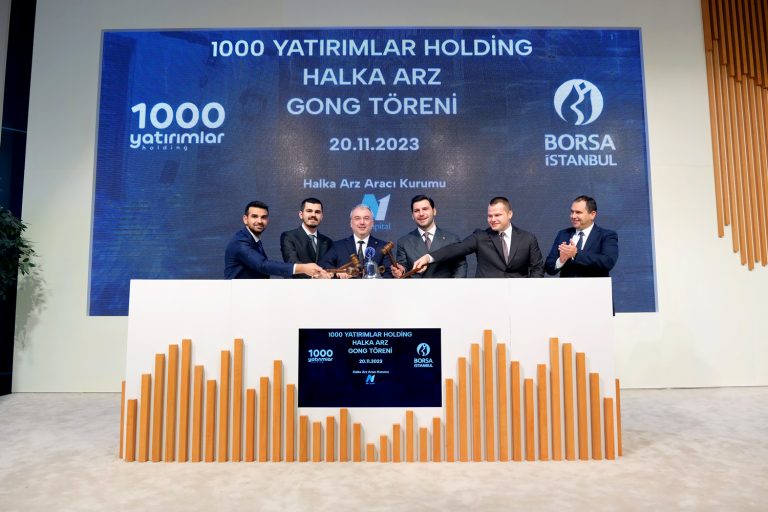 Borsa İstanbul’da gong, 1000 Yatırımlar Holding için çaldı