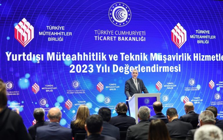 Türk müteahhitlerden 135 ülkede 27,4 milyar dolarlık iş hacmi