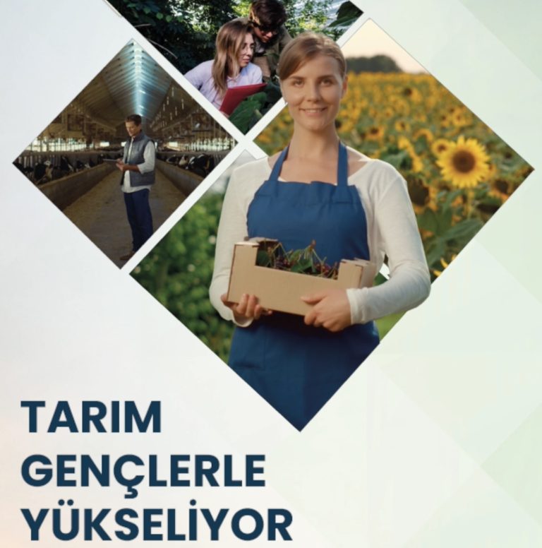 Cumhuriyet’in 100’üncü yılında tarım gençlerle yükseldi