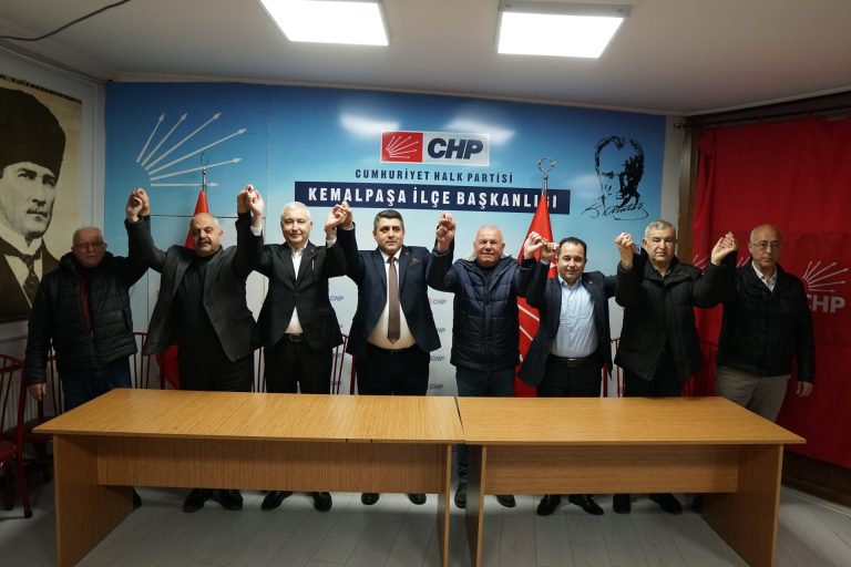 CHP Kemalpaşa’dan Türkmen’e coşkulu karşılama