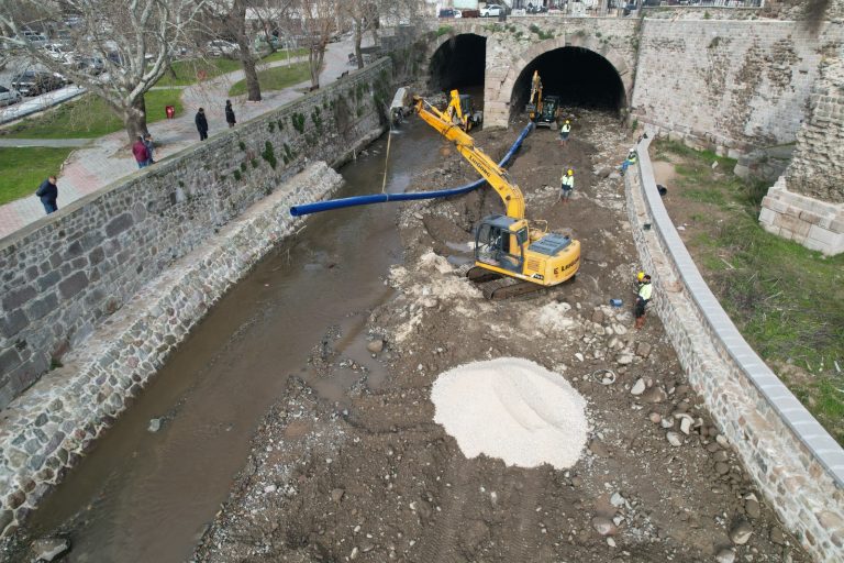 Selinos’a 3 km’lik atık su hattı 