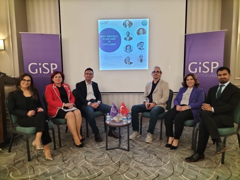 GİSP’in, şehir planlamasında önceliği ‘afet risklerini azaltmak’