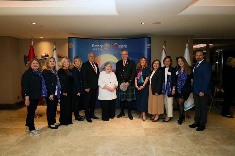 Rotary Dünya Başkanı’ndan gençlere ve kadınlara destek