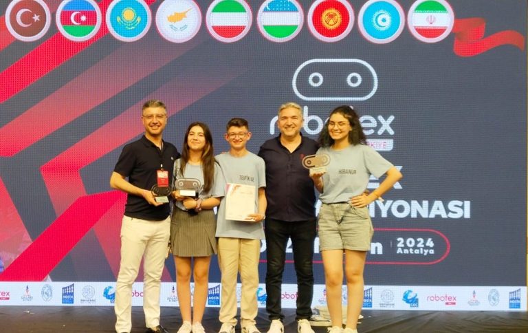 İzmir’den ‘Robotex Türkiye Şampiyonası’nda birincilik