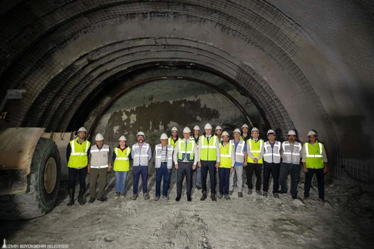 Buca-Bornova Tüneli’nin yüzde 70’i tamamlandı