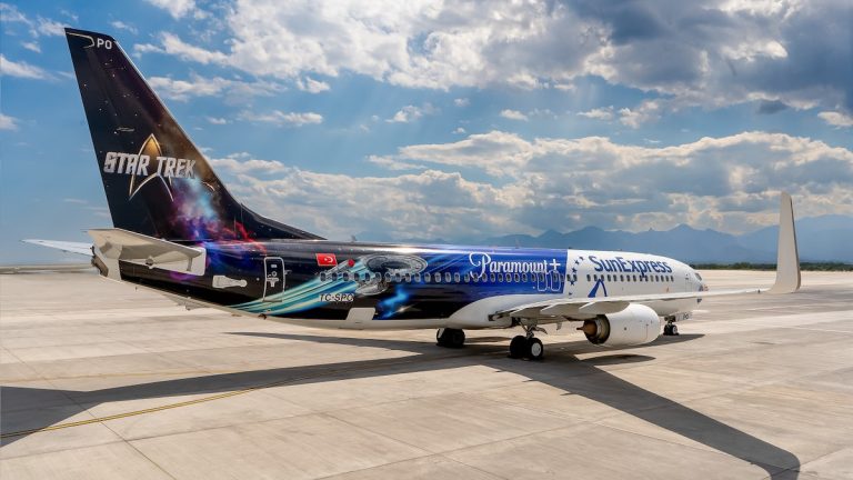SunExpress, ‘Star Trek’ ile havalanıyor