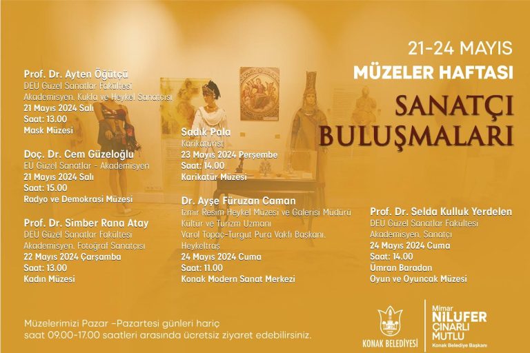 Konak’tan Müzeler Haftası’nda özel etkinlikler