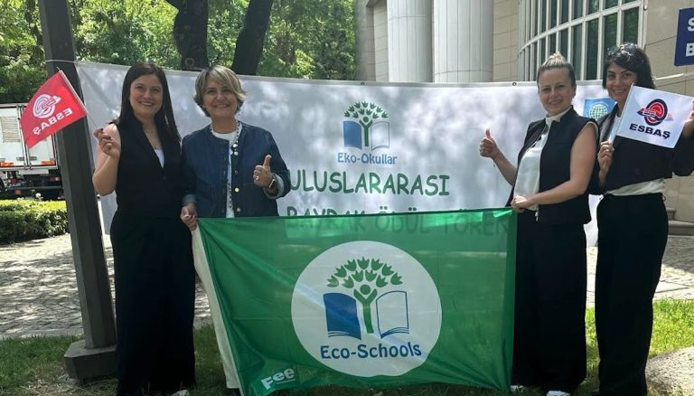 Çevrecilik bilinci, ESBAŞ Çocuk Yuvası’na Yeşil Bayrak kazandırdı