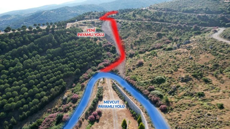 Güzelbahçe’de Payamlı yolu kısalıyor