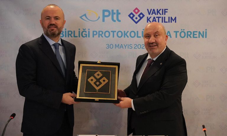 PTT ve Vakıf Katılım arasında iş birliği protokolü imzalandı