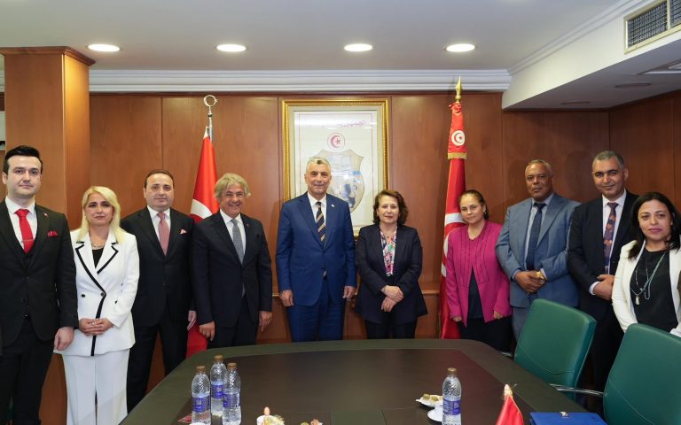 Bakan Bolat, Tunus Enerji, Sanayi ve Madencilik Bakanı ile görüştü