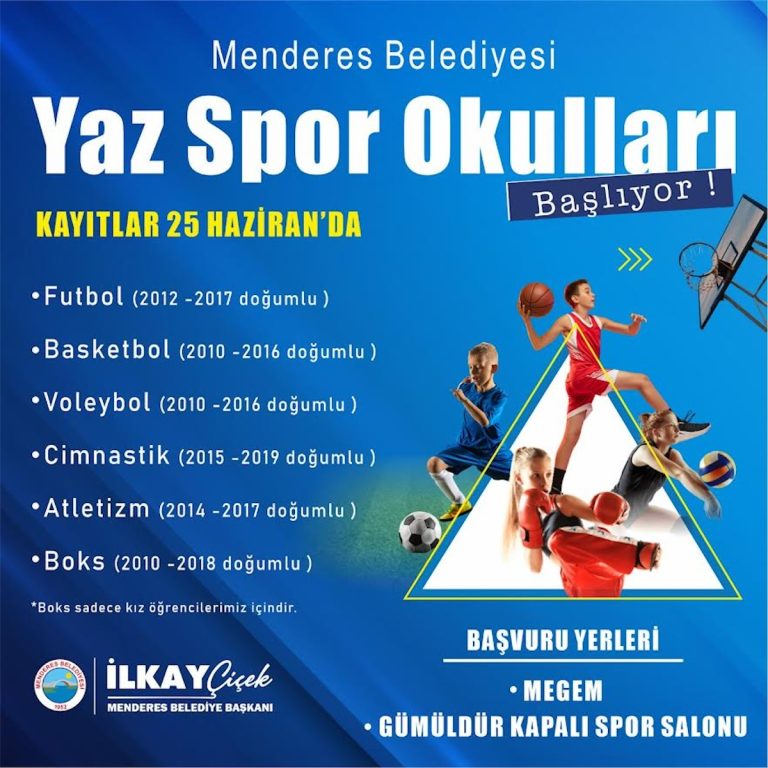 Menderes’te yaz kursları başlıyor 