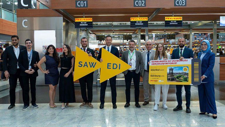 Sabiha Gökçen’den Edinburgh’a yeni hat