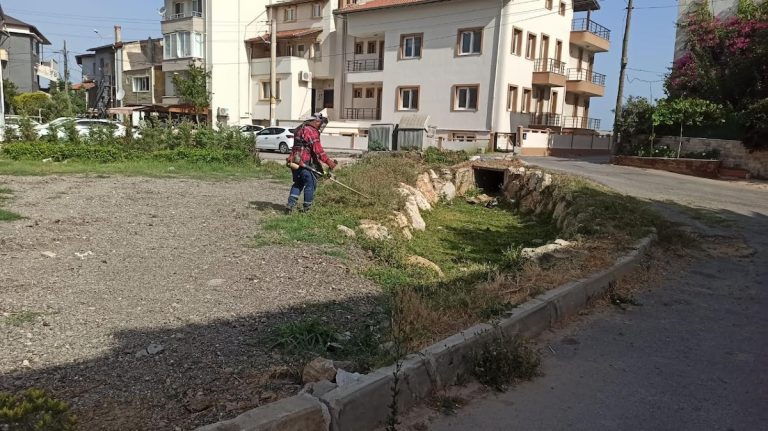 Güzelbahçe’de yangınlara karşı önlem