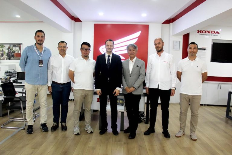 Honda Türkiye Başkanı Satoru Yamada, Yükseliş Honda’yı ziyaret etti