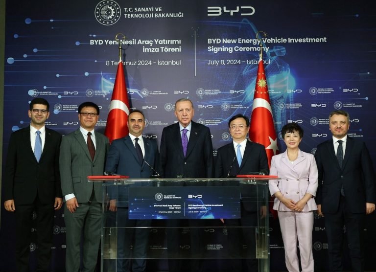 BYD’den Türkiye’ye 1 milyar dolarlık yatırım 