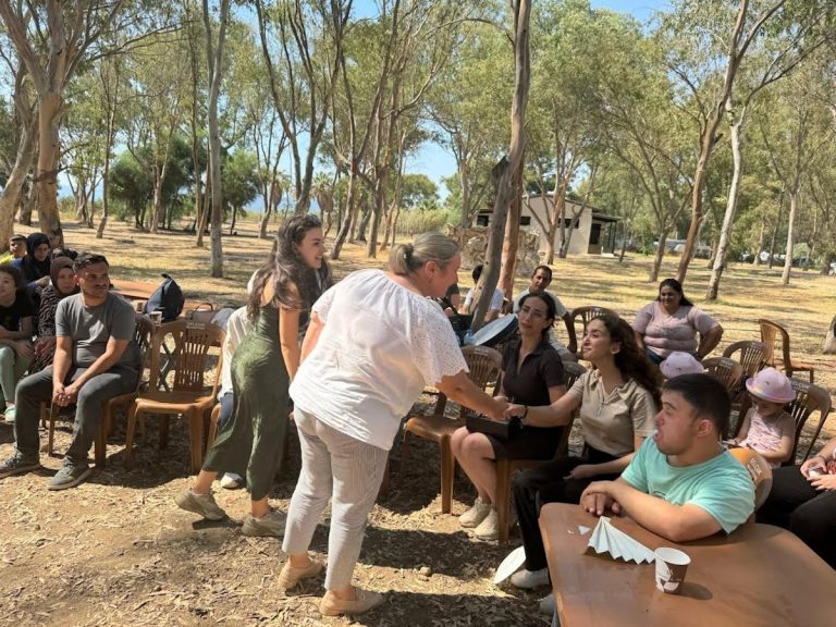 Engelsiz çocuklar Pamucak’ta buluştu