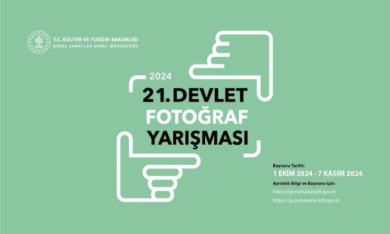 21. Devlet Fotoğraf Yarışması, 1 Ekim’de başlıyor