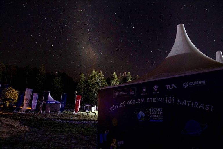 Uludağ’daki Gökyüzü Gözlem Etkinliği’nde görsel şölen