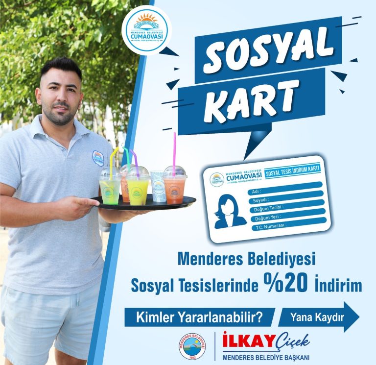 Menderes’te Sosyal Kart dönemi başladı