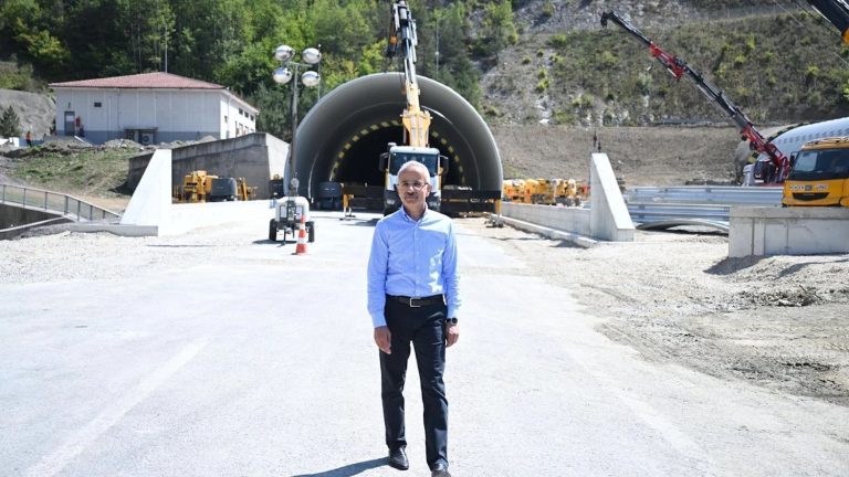 Bolu Dağı Tüneli çalışmalarında sona gelindi