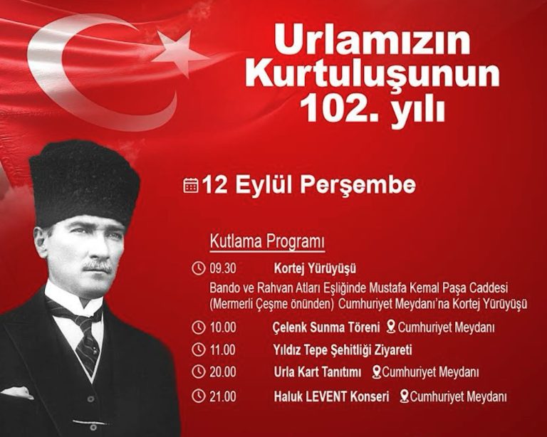 Urla’nın Kurtuluşu coşkuyla kutlanacak