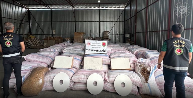 Ticaret Bakanlığı’ndan kaçak tütün ve uyuşturucu operasyonu