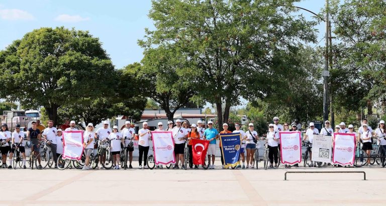 Rotary, HPV farkındalığı için pedallara bastı