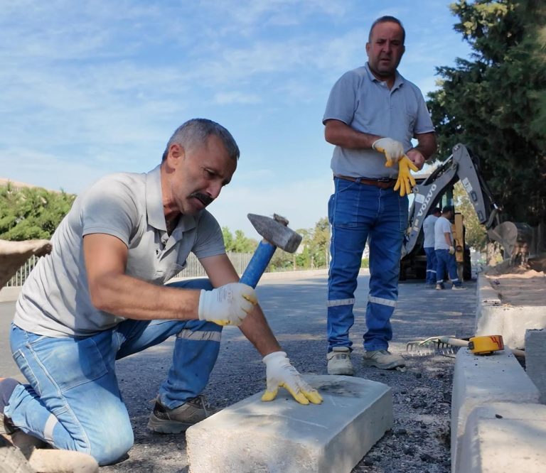 Güzelbahçe Namık Elal asfalta kavuştu