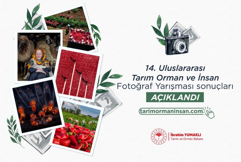 14. Tarım, Orman ve İnsan Fotoğraf Yarışması sonuçlandı