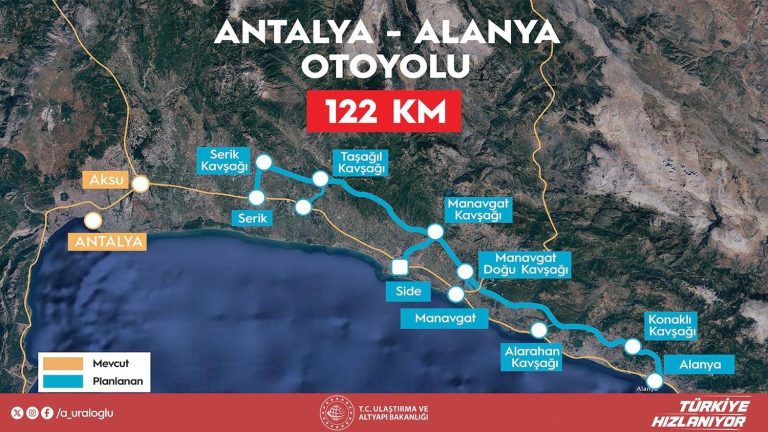Yeni otoyol projeleri 2024’te başlayacak