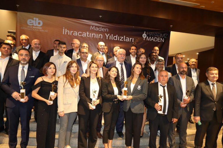 Maden İhracatının yıldızlarına 50 ödül