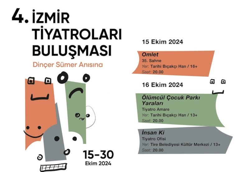 İzmir Tiyatroları Buluşması başlıyor